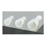 Nichifu, CE Series Splice Connector, White, Insulated, Tin 22 → 16 AWG