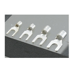 JST Uninsulated Crimp Spade Connector, 2.6mm² to 6.6mm², 12AWG to 10AWG, 4mm Stud Size