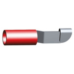 TE Connectivity Knife Disconnect Splice Connector, Red, Insulated, Tin 22 → 16 AWG