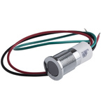 RS PRO Green, Red, Yellow Indicator, 24 V dc, 14mm Mounting Hole Size, Lead Wires Termination, IP67
