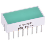 HLMP-2885 Broadcom Light Bar LED Display, Green 100 mcd