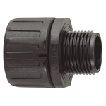 Flexicon FPA Series M12 Straight Cable Conduit Fitting, 13mm nominal size