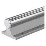 Bosch Rexroth 0.8m Long Aluminium, Steel Round Shaft, 20mm Shaft Diam. , Hardness 60HRC, h6 Tolerance