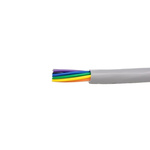 Alpha Wire 20 Core Unscreened Industrial Cable, 0.35 mm² Grey