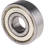 RS PRO 6302-2Z/C3 Single Row Deep Groove Ball Bearing- Both Sides Shielded 15mm I.D, 42mm O.D