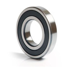 RS PRO 6907-2NSECM Single Row Deep Groove Ball Bearing- Both Sides Sealed 35mm I.D, 55mm O.D