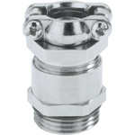 Lapp Skindicht M25 Cable Gland With Locknut, Nickel Plated Brass, IP55