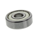 RS PRO 6301-2Z Single Row Deep Groove Ball Bearing- Both Sides Shielded 12mm I.D, 37mm O.D