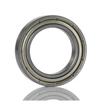 RS PRO 6202-2Z Single Row Deep Groove Ball Bearing- Both Sides Shielded 15mm I.D, 35mm O.D