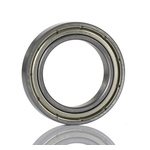 RS PRO 6003-2Z Single Row Deep Groove Ball Bearing- Both Sides Shielded 17mm I.D, 35mm O.D