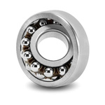 RS PRO 1204 Self Aligning Ball Bearing- Open Type 20mm I.D, 47mm O.D