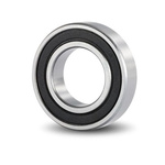RS PRO 6014-2NSE Single Row Deep Groove Ball Bearing- Both Sides Sealed 70mm I.D, 110mm O.D