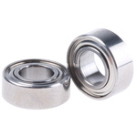 NMB DDL-840ZZHA1P25LY121 Double Row Deep Groove Ball Bearing- Both Sides Shielded 4mm I.D, 8mm O.D
