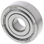 SKF 6200-2Z/C3 Single Row Deep Groove Ball Bearing- Both Sides Shielded 10mm I.D, 30mm O.D