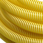 RS PRO PVC 10m Long Yellow Flexible Ducting Reinforced, 459mm Bend Radius , Applications Various