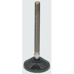 Nu-Tech Engineering Adjustable Feet A195/003 M20 200mm, 100mm Dia. PA Reinforced Nylon, Stainless Steel 2000kg Static