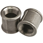 Georg Fischer Malleable Iron Fitting Socket, 1/4 in BSPP Female (Connection 1), 1/4 in BSPP Female (Connection 2)