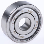 SKF 627-2Z Single Row Deep Groove Ball Bearing- Both Sides Shielded 7mm I.D, 22mm O.D