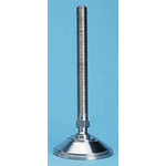 Nu-Tech Engineering Adjustable Feet A080/015 M12 125mm, 55mm Dia. Stainless Steel, Stainless Steel 1500kg Static Load
