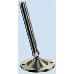 Nu-Tech Engineering Adjustable Feet A200/009 M16 75mm, 80mm Dia. Stainless Steel, Stainless Steel 1750kg Static Load