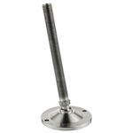 Nu-Tech Engineering Adjustable Feet A200/011 M16 150mm, 80mm Dia. Stainless Steel, Stainless Steel 1750kg Static Load