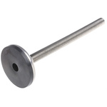 Nu-Tech Engineering Adjustable Feet A105/019 M16 200mm, 75mm Dia. Stainless Steel, Stainless Steel 750kg Static Load