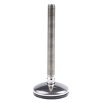 Nu-Tech Engineering Adjustable Feet A105/018 M16 150mm, 75mm Dia. Stainless Steel, Stainless Steel 750kg Static Load