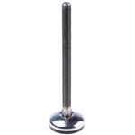 Nu-Tech Engineering Adjustable Feet A105/008 M12 150mm, 50mm Dia. Stainless Steel, Stainless Steel 350kg Static Load