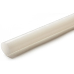 RS PRO White Polyethylene PE Rod, 1m x 80mm Diameter