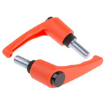 RS PRO Clamping Lever, M12 x 30mm