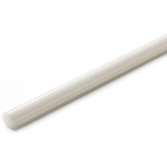 DuPont White Acetal Rod, 1m x 12mm Diameter