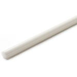 DuPont White Acetal Rod, 1m x 25mm Diameter