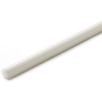 DuPont White Acetal Rod, 1m x 30mm Diameter