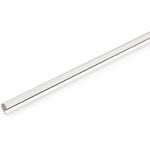 RS PRO Clear Rod, 1m x 6mm Diameter Cast Acrylic