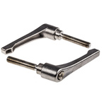 RS PRO Stainless Steel Clamping Lever, M10 x 50mm