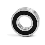 NSK 6306VVC3E Single Row Deep Groove Ball Bearing- Non Contact Seals On Both Sides 30mm I.D, 72mm O.D