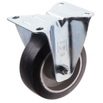 RS PRO Fixed Castor Wheel, 150kg Load Capacity, 100mm Wheel Diameter