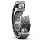 SKF 6001-Z Single Row Deep Groove Ball Bearing- One Side Shielded 12mm I.D, 28mm O.D