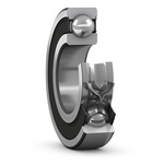 SKF 6006-2RS1/C3GJN Single Row Deep Groove Ball Bearing- Both Sides Sealed 30mm I.D, 55mm O.D