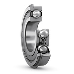 SKF 6204-2ZNR Single Row Deep Groove Ball Bearing- Both Sides Shielded 20mm I.D, 47mm O.D