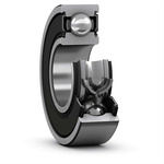 SKF 6203-2RSL Single Row Deep Groove Ball Bearing- Both Sides Sealed 17mm I.D, 40mm O.D
