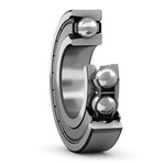 SKF 208-2Z Single Row Deep Groove Ball Bearing- Both Sides Shielded 40mm I.D, 80mm O.D