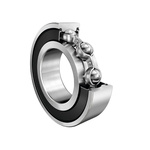 FAG 6207-2RSR Single Row Deep Groove Ball Bearing- Both Sides Sealed 35mm I.D, 72mm O.D