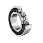 FAG 6316-2RSR-C3 Single Row Deep Groove Ball Bearing- Both Sides Sealed 80mm I.D, 170mm O.D