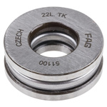 FAG 51100 Thrust Ball Bearing- Open Type 10mm I.D, 24mm O.D