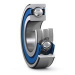 SKF W 6007-2RS1/VP311 Single Row Deep Groove Ball Bearing- Both Sides Sealed 35mm I.D, 62mm O.D
