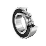 FAG 62205-A-2RSR Single Row Deep Groove Ball Bearing- Both Sides Sealed 25mm I.D, 52mm O.D