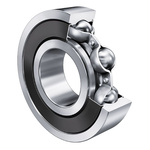 FAG 627-2RSR-CO7 Single Row Deep Groove Ball Bearing- Both Sides Sealed 7mm I.D, 22mm O.D