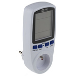 RS PRO LCD Energy Meter, Type Power Metering Socket
