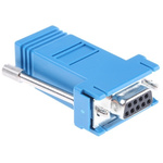 RS PRO D Sub Adapter Female 9 Way D-Sub to Female RJ45